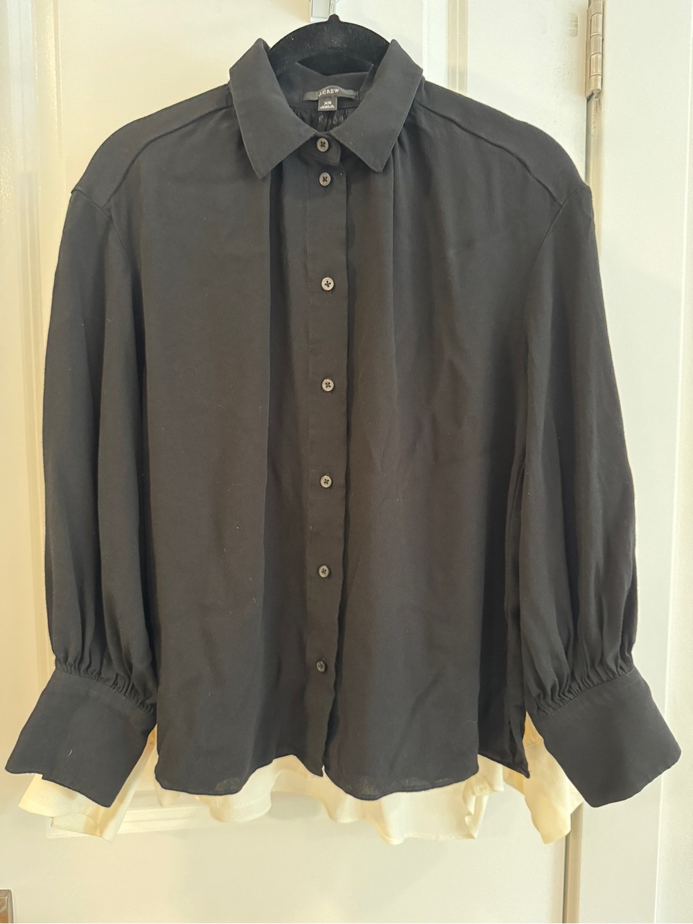 J.Crew Collared Button-up Blouse Set XS - Picture 3 of 11